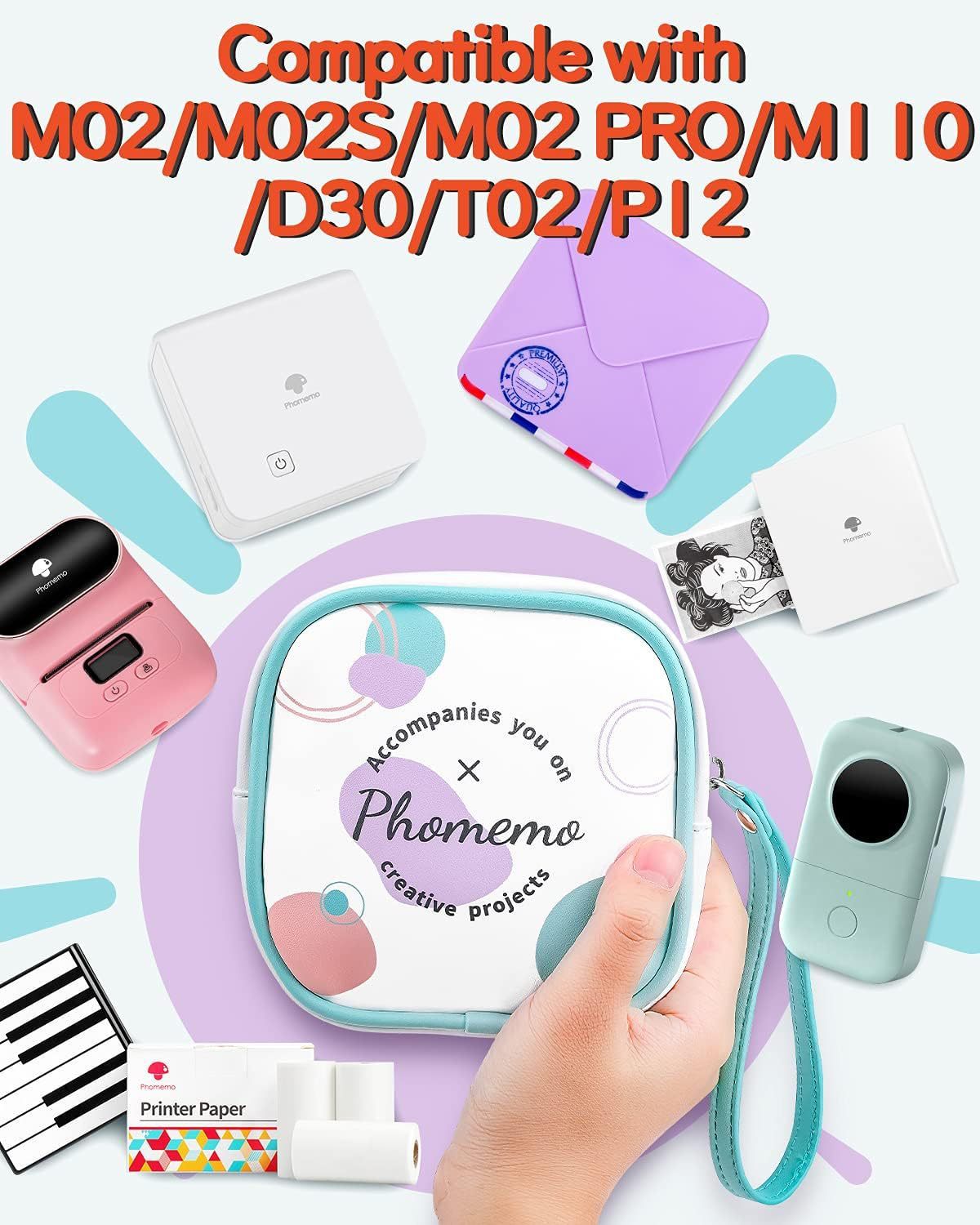 Mini Photo Portable Printer Silicone Case